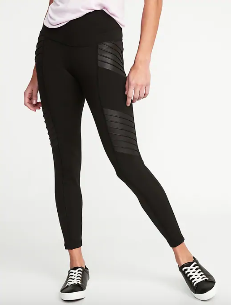 Spanx moto hot sale leggings dupe