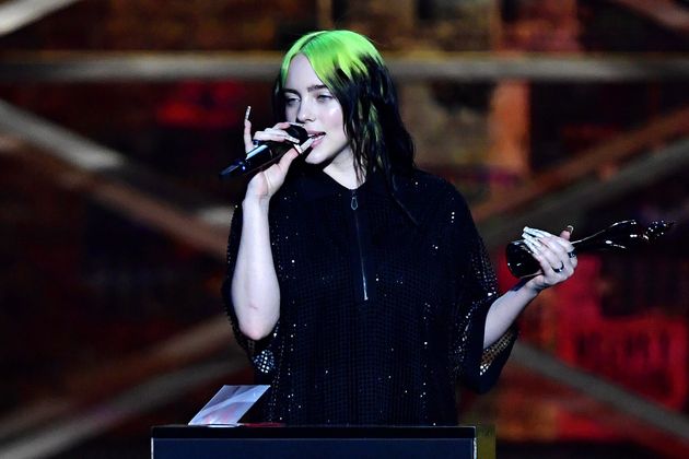 Billie Eilish won International Female Solo Artist