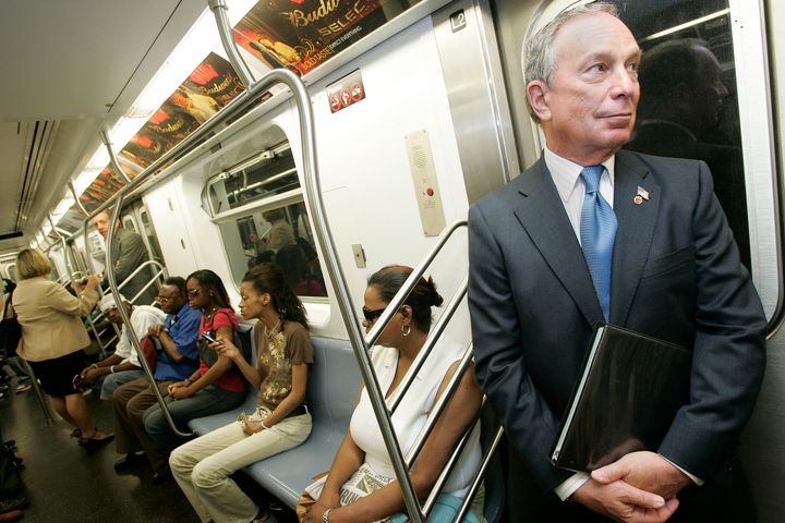 As New York City's mayor in 2003, Michael Bloomberg vetoed two bills by the city council expanding access to emergency contraception. The council eventually overrode his vetoes. (AP Photo/Shiho Fukada)