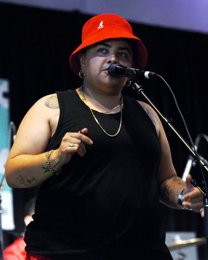 Performing onstage at SXSW presents the International Day Stage during the 2019 SXSW Conference and Festivals at Austin Convention Center on March 13, 2019 in Austin, Texas.