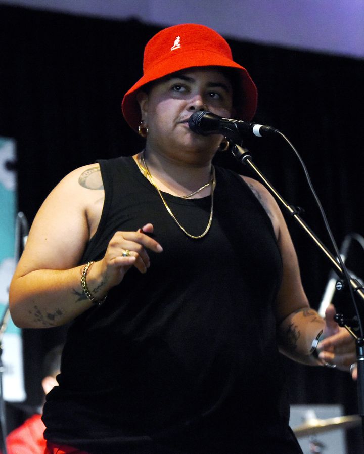 Performing onstage at SXSW presents the International Day Stage during the 2019 SXSW Conference and Festivals at Austin Convention Center on March 13, 2019 in Austin, Texas. 