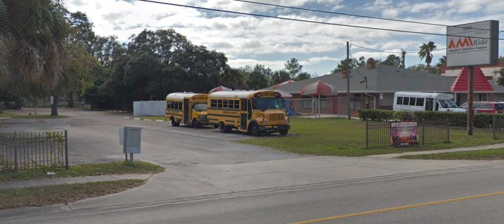 The 12-year-old was being disciplined by a staff member at AMIkids in Pinellas Park, Florida when the child was injured, police said.