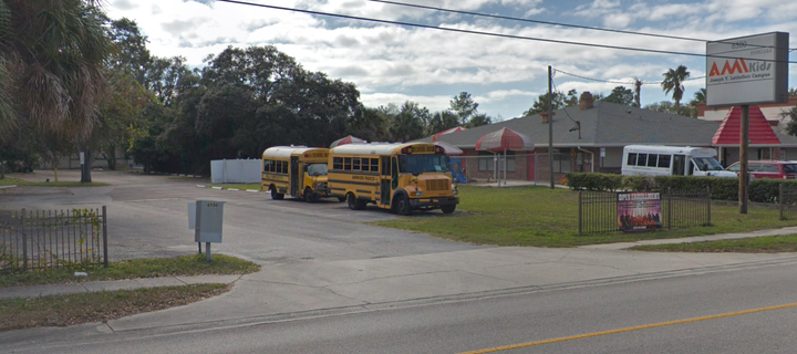 The 12-year-old was being disciplined by a staff member at AMIkids in Pinellas Park, Florida when the child was injured, poli
