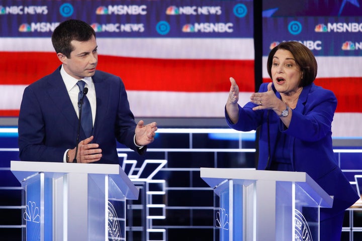 Sen. Amy Klobuchar (D-Minn.) got into a dust-up with Pete Buttigieg over a gaffe last week about the name of Mexico's president.