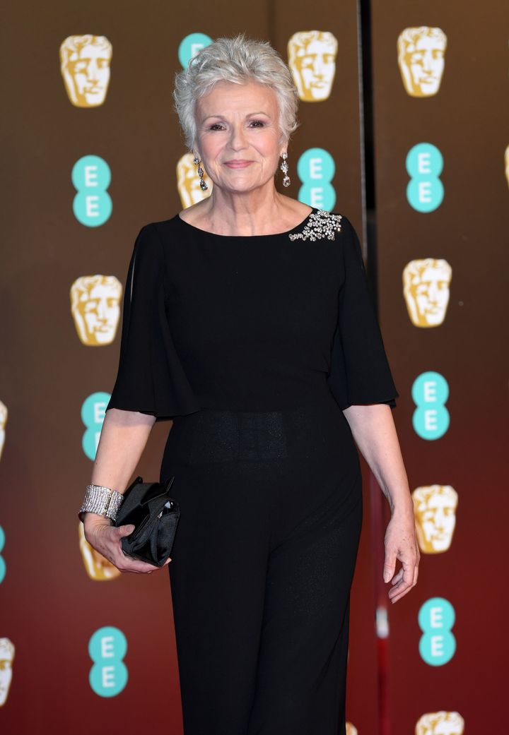Dame Julie Walters at the 2018 Baftas