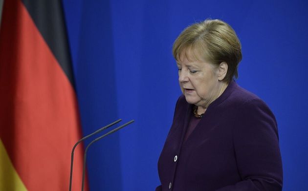 La chancelière allemande Angela Merkel le 20 février à