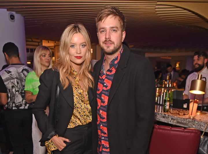 Laura Whitmore and Iain Stirling at an event last year