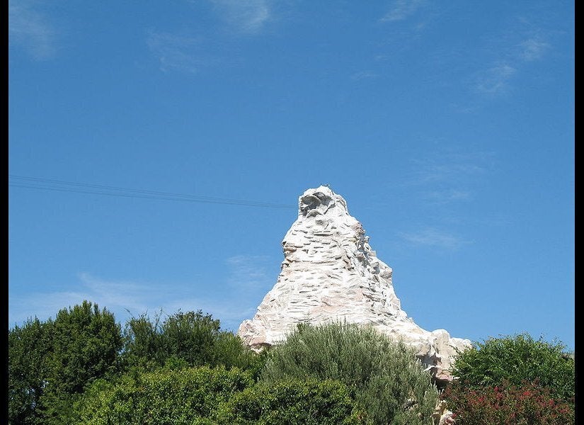 The Matterhorn at Disneyland