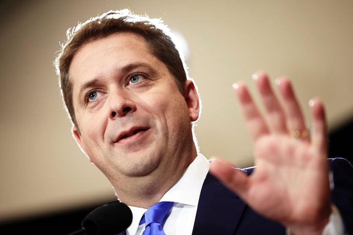 La chef conservateur Andrew Scheer