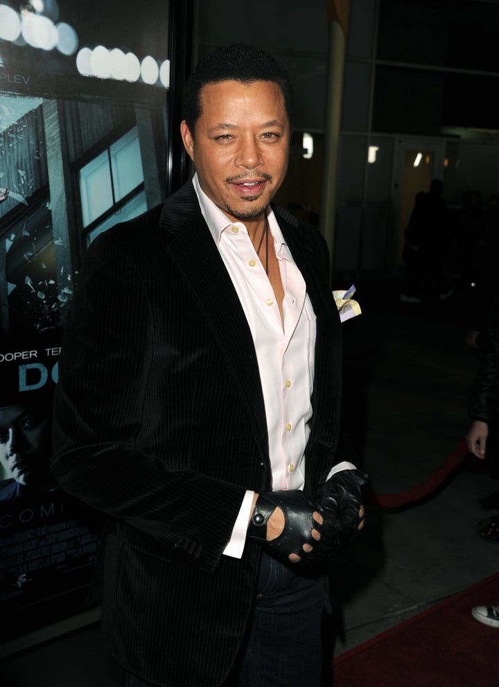 HOLLYWOOD, CA - FEBRUARY 26: Actor Terrence Howard arrives to the premiere of FilmDistricts's 'Dead Man Down' at ArcLight Hollywood on February 26, 2013 in Hollywood, California. (Photo by Kevin Winter/Getty Images)