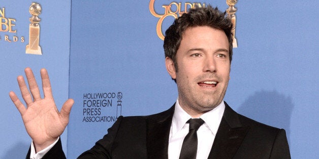 BEVERLY HILLS, CA - JANUARY 12: Actor-director Ben Affleck poses in the press room during the 71st Annual Golden Globe Award
