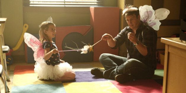 CASTLE - 'Child's Play' - When an ice cream vender is shot, evidence leads Beckett and Castle to believe that an unknown second-grader may have vital information about the case. Castle goes undercover at an elementary school to try and identify the second-grader but nothing goes as planned, on 'Castle,' MONDAY, OCTOBER 20 (10:01-11:00 p.m., ET) on the ABC Television Network. (Photo by Nicole Wilder/ABC via Getty Images) 
