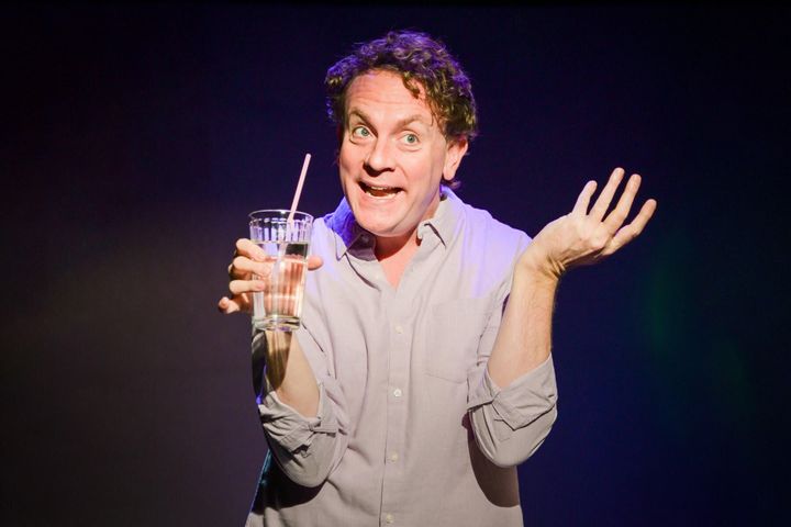 Drew Droege stars in "Happy Birthday Doug," now playing at New York's SoHo Playhouse through March 29.