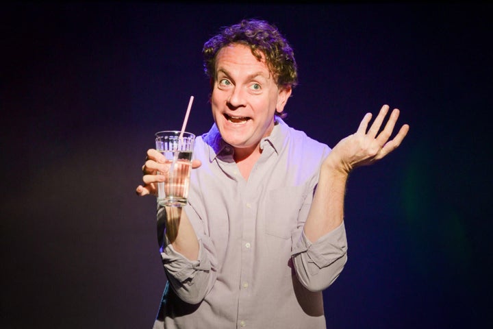 Drew Droege stars in "Happy Birthday Doug," now playing at New York's SoHo Playhouse through March 29.