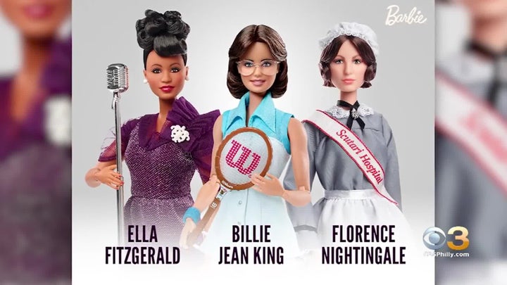 It's part of Barbie's Inspiring Women Series.