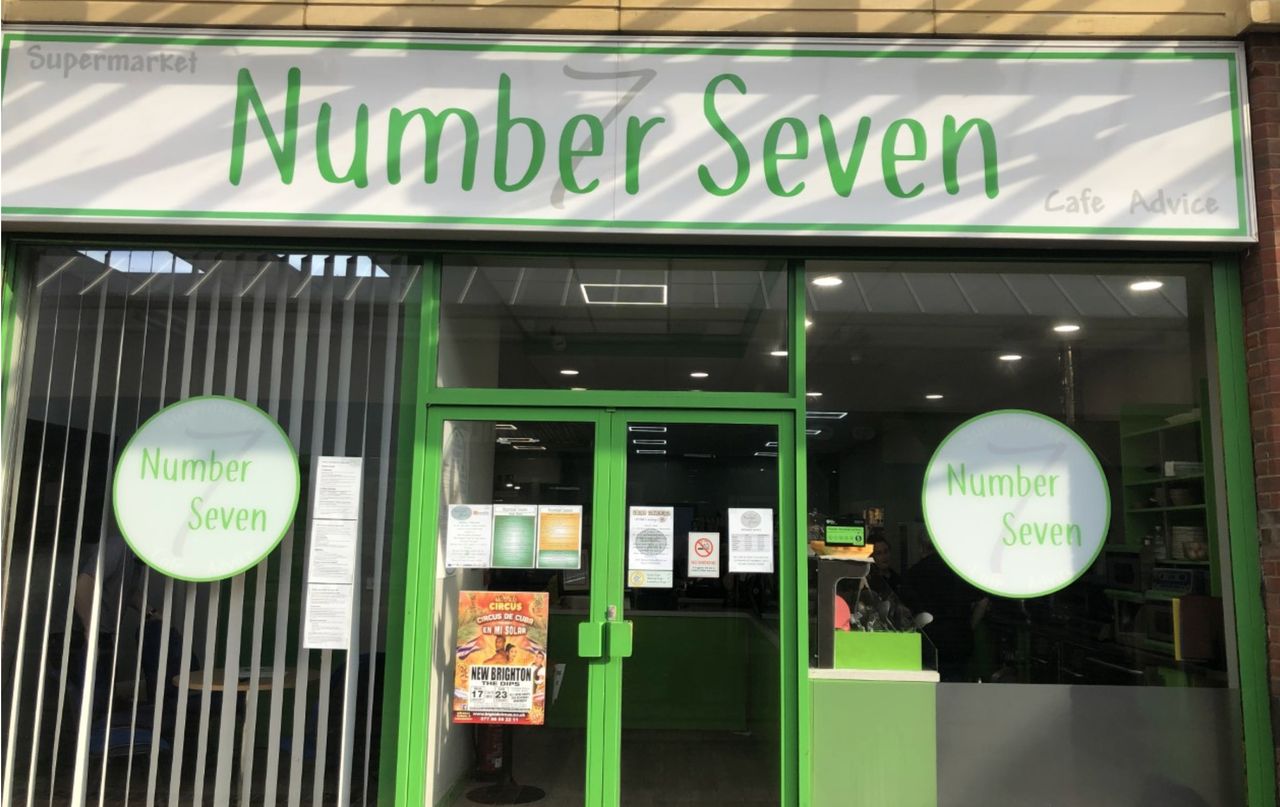 Number Seven supermarket in Birkenhead