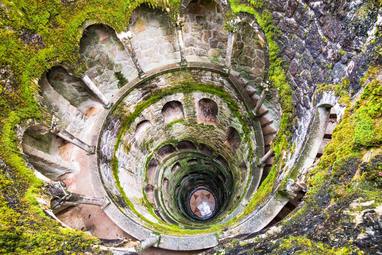 Sintra, Portugal at the Initiation Well.