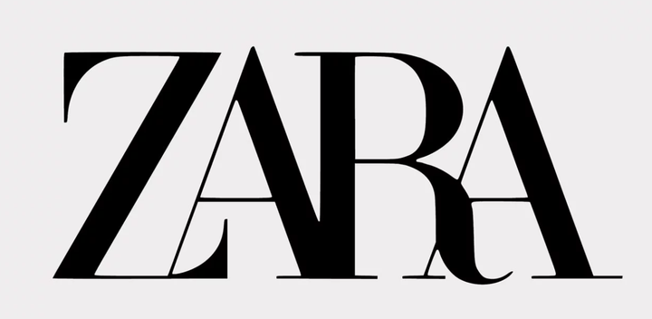 El logo de Zara diseñado por Fabien Baron.