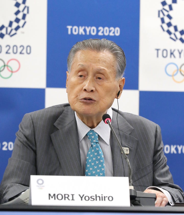 東京五輪・パラリンピック組織委員会の森喜朗会長