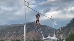 Un atleta recibe 18 puntos de sutura tras clavarse la pértiga en los