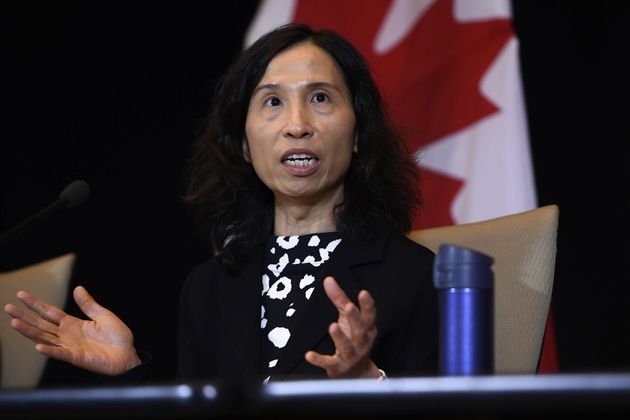 Dr. Theresa Tam participates in a press conference in Ottawa, on Jan. 26, 2020.