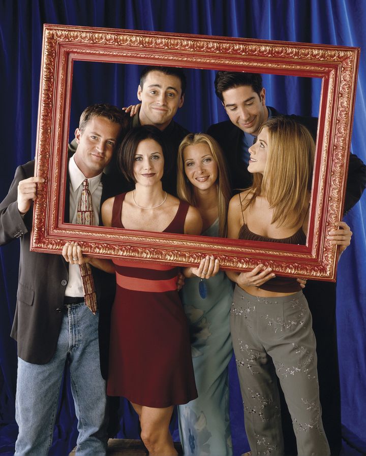 The cast of Friends at the height of the show's success