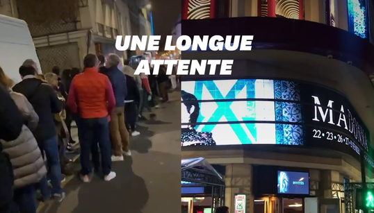 Madonna a fait attendre ses fans 3h30 devant le Grand Rex pour sa première date à