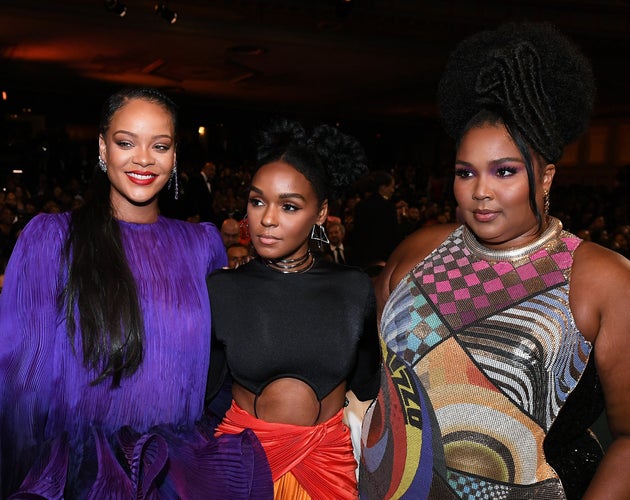 Ριάνα, Τζανέλ Μονά και Lizzo στα NAACP Image Awards 2020.