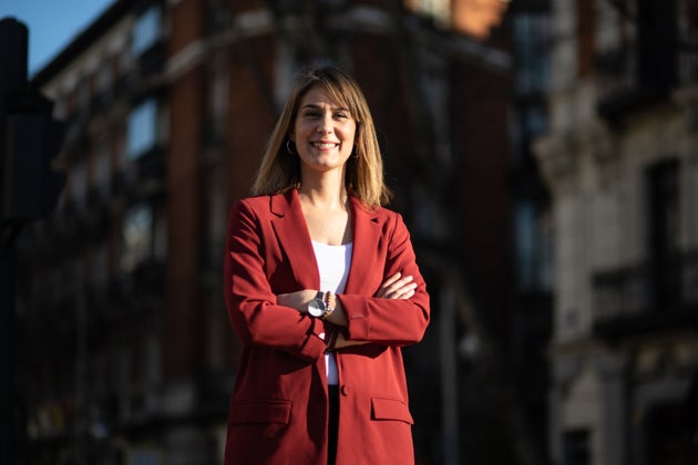 Albiach, en la glorieta de Bilbao en