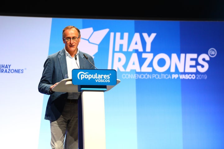 El exlíder del PP vasco, Alfonso Alonso.