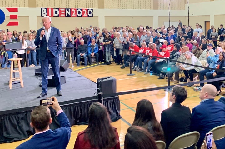 Joe Biden stumping in South Carolina, a must-win state for his campaign.