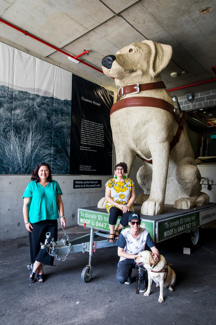 Introducing Gulliver the Guide Dog. 