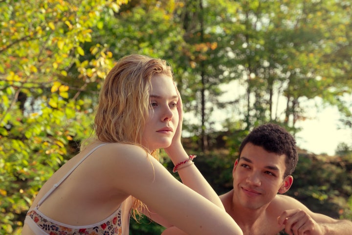 Elle Fanning and Justice Smith in "All the Bright Places."