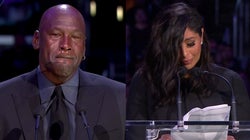 Los emotivos discursos de Michael Jordan y la viuda de Kobe Bryant en el funeral del exjugador de la