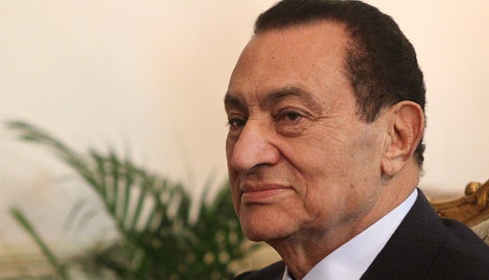 L’ex-président égyptien Hosni Moubarak est