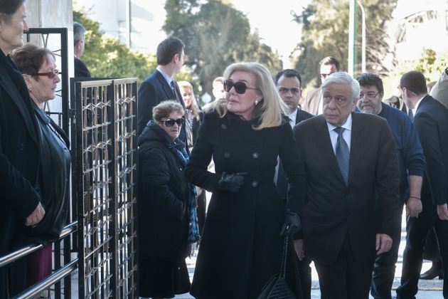 Ο Πρόεδρος της Δημοκρατίας, Προκόπης Παυλόπουλος και η κ. Μαριάννα Βαρδινογιάννη