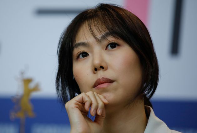 홍상수 김민희가 새 영화 '도망친 여자'로 베를린영화제를 찾았다
