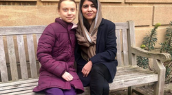 “Elle est la seule pour qui je raterais l’école”: Malala Yousafzai rencontre Greta Thunberg à