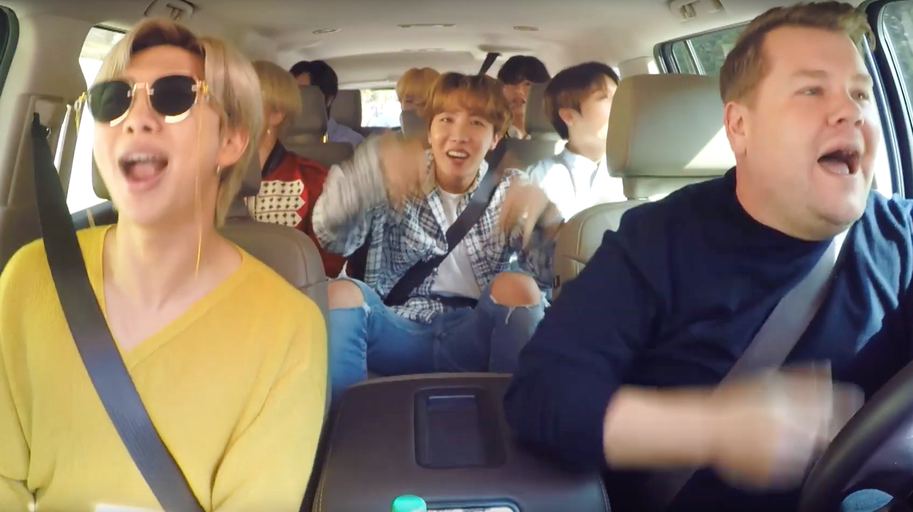BTS Sings ‘Finesse’ On ‘Carpool Karaoke’ And Cardi B Can’t Handle It