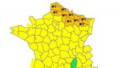 10 départements placés en vigilance orange