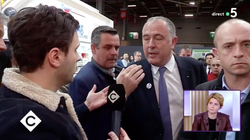 Interrogé sur L214, le ministre de l’Agriculture arrache le micro d’un journaliste de “C à