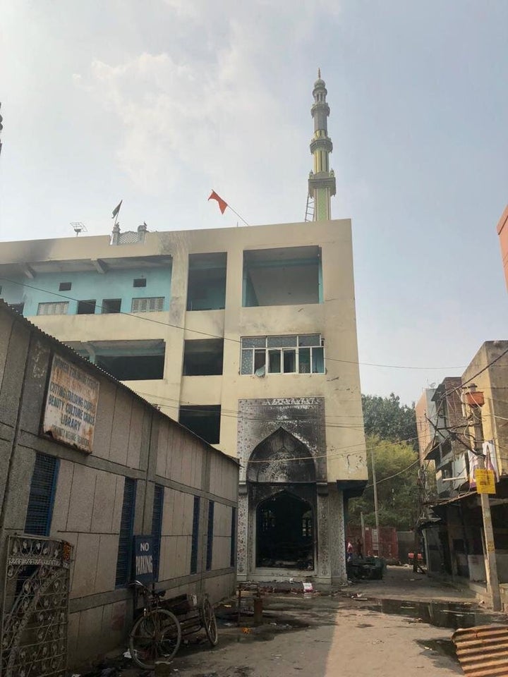 The Jamia Arabia Madinatul Uloom mosque in Golakpuri was attacked on 24 February in the Delhi riots. 