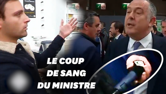 Interrogé sur L214, le ministre de l’Agriculture arrache le micro d’un journaliste de “C à