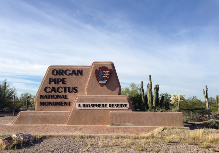 The Organ Pipe Cactus National Monument, located along Arizona’s border with Mexico, is a UNESCO biosphere reserve that contains Indigenous cultural and burial sites. It is also a known pathway for migrants and illegal traffickers.
