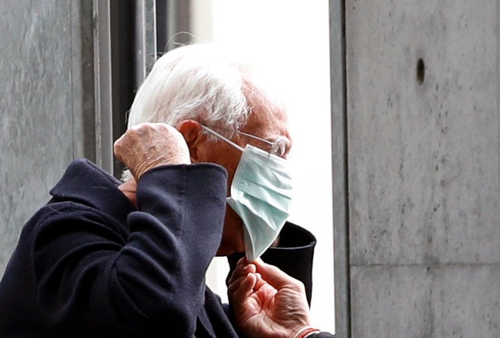 El diseñador Giorgio Armani el pasado lunes en Milán.