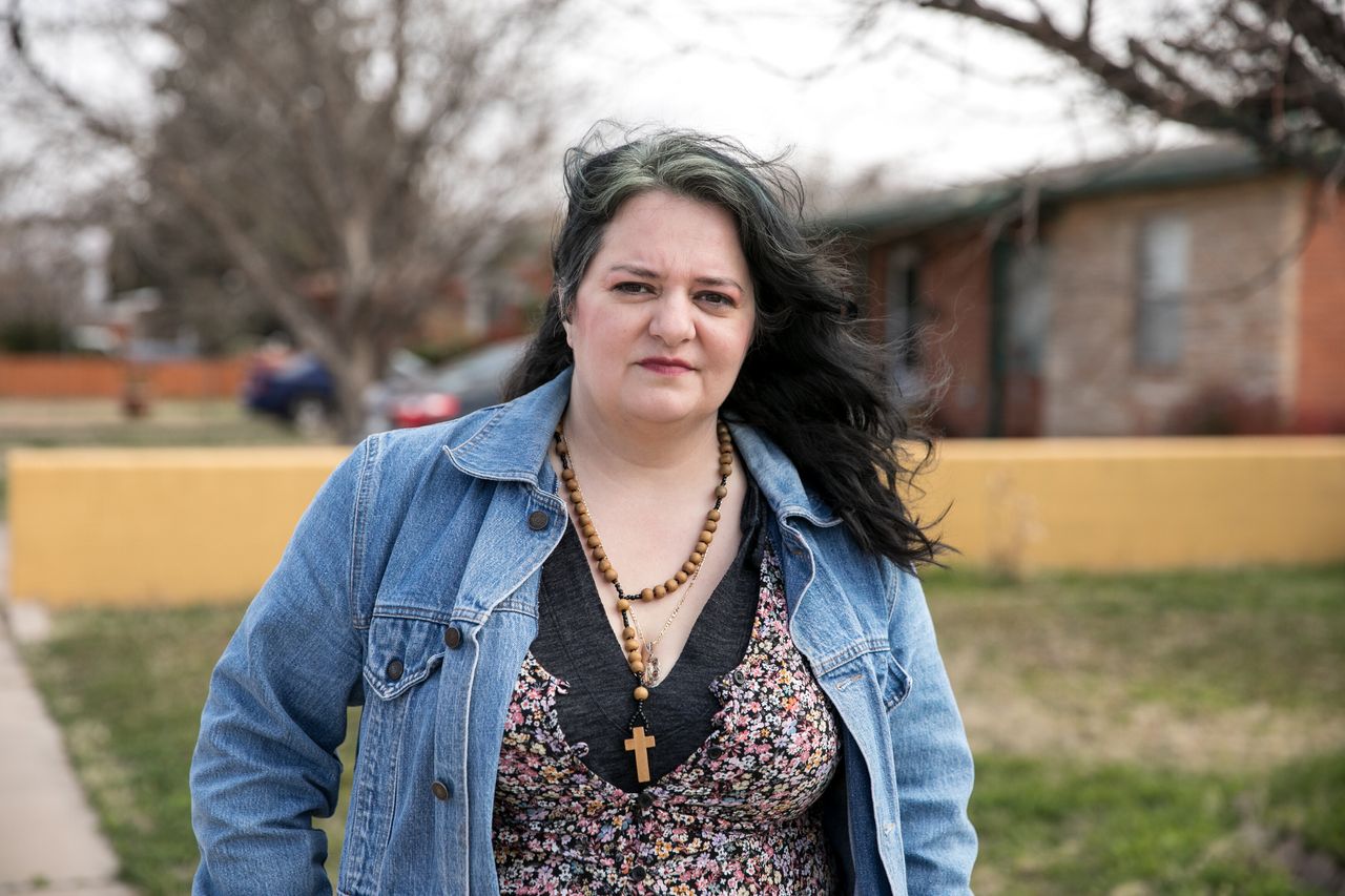 Stephanie Vela Anderson, who grew up in Big Spring, is helping to organize against Dickson's abortion bans.