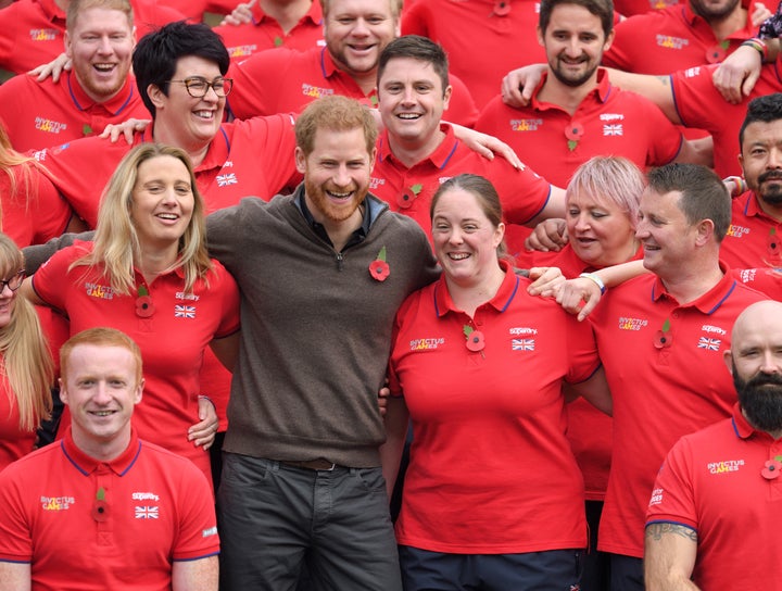 Harry attends the launch of Team UK for the Invictus Games The Hague 2020 on October 29, 2019 in London. HRH is Patron of the Invictus Games Foundation.