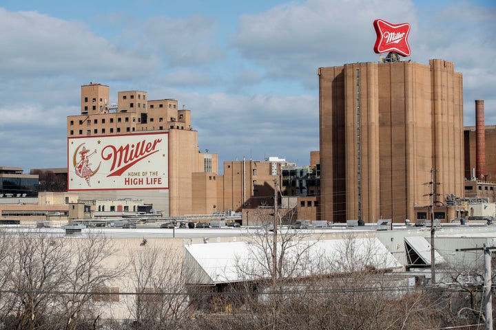 MILWAUKEE, WI - FEBRUARY 27: An exterior view of the Molson Coors Brewing Co. campus on February 27, 2020 in Milwaukee, Wisco