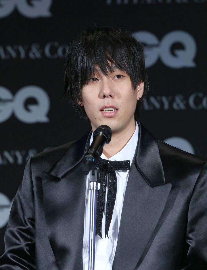 男性誌「GQ」による「GQ MEN OF THE YEAR 2017」の授賞式に出席した俳優の野田洋次郎