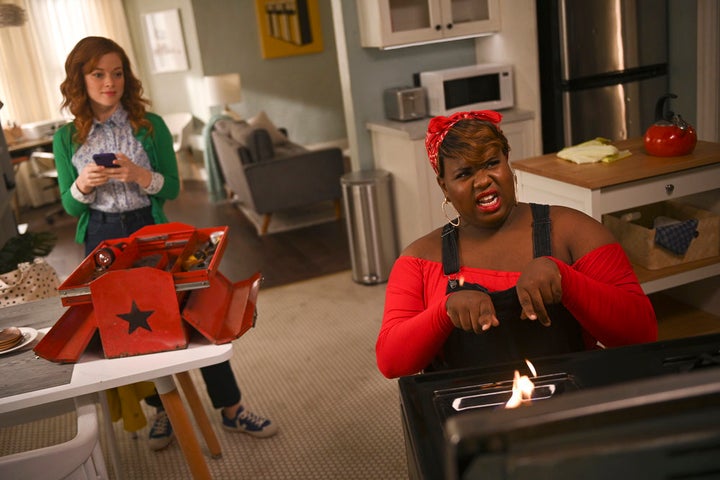 Jane Levy (left) and Alex Newell star in NBC's “Zoey’s Extraordinary Playlist.”